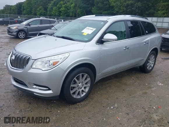 ✅ 2017 Buick Enclave Convenience • VIN: 5GAKRAKD7HJ351483 • Лот: 42897088. Опубликован ранее на IAAI с пробегом 104 706 миль. Бесплатный доступ к архиву аукционных продаж из США и подробный отчёт об истории автомобиля на DreamBid. Изображение 2.