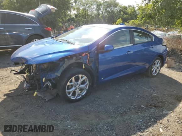 2017 Chevrolet Volt Premier z VIN 1G1RB6S52HU188112, wystawiony jako Copart lot #65709483 z przebiegiem Nie podano mil oraz . Historia ofert i sprzedaży dostępna na DreamBid. Obrazek 1.