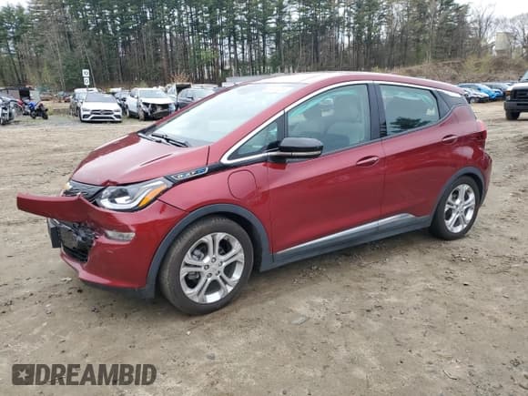 ✅ 2020 Chevrolet Bolt EV LT • VIN: 1G1FY6S01L4121435 • Lot: 53074394. Wystawiony na Copart z przebiegiem 20 812 mil. Bezpłatny archiwum sprzedaży aukcyjnych z USA i szczegółowy raport historii pojazdu na DreamBid. Zdjęcie 1.