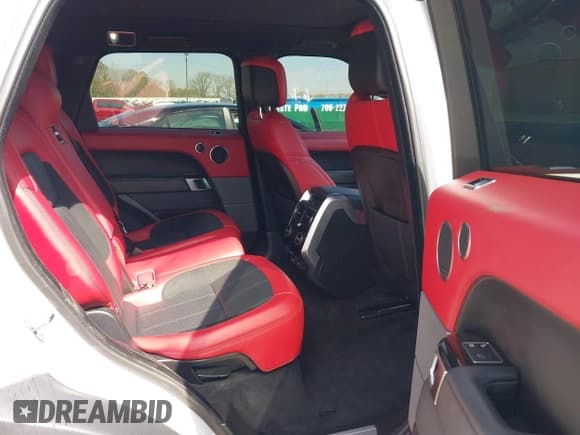 ✅ 2020 Land Rover Range Rover Sport HST • VIN: SALWS2RU1LA714474 • Lot: 41897748. Listed on IAAI with 81,627 mi. Free auction sales archive from the USA and detailed vehicle history report at DreamBid. Image 8.