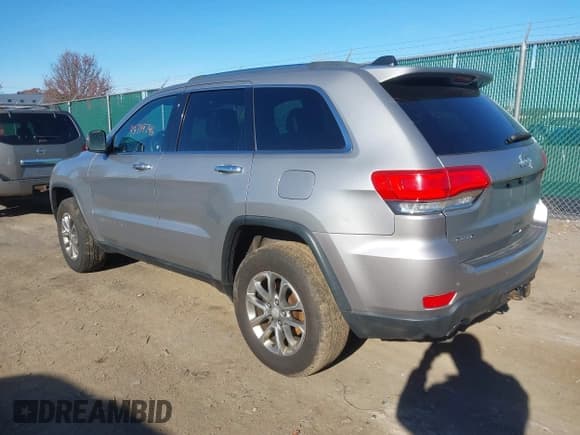 ✅ 2014 Jeep Grand Cherokee Limited • VIN: 1C4RJFBG9EC210006 • Лот: 43719746. Опубликован ранее на IAAI с пробегом 155 953 миль. Бесплатный доступ к архиву аукционных продаж из США и подробный отчёт об истории автомобиля на DreamBid. Изображение 3.