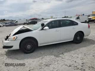 2012 Chevrolet Impala Police Police with VIN 2G1WD5E32C1233829, listed as a Copart auction lot 70190245 with Not provided miles and Salvage title. Bid and sale history available at DreamBid. Image 1.