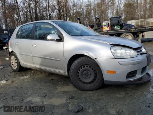 ✅ 2009 Volkswagen Rabbit S • VIN: WVWDB71K89W079822 • Lot: 85427894. Listed on Copart with 135,287 mi. Free auction sales archive from the USA and detailed vehicle history report at DreamBid. Image 4.