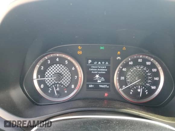 2019 Hyundai Veloster Premium z VIN KMHTG6AF1KU018416, wystawiony jako Copart lot #44491305 z przebiegiem 94 607 mil mil oraz Szkoda całkowita • Salvage title. Historia ofert i sprzedaży dostępna na DreamBid. Obrazek 9.