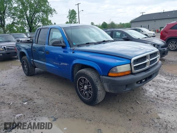 ✅ 2001 Dodge Dakota Sport • VIN: 1B7HG2AN21S194735 • Lot: 42182165. Wystawiony na IAAI z przebiegiem 163 350 mil. Bezpłatny archiwum sprzedaży aukcyjnych z USA i szczegółowy raport historii pojazdu na DreamBid. Zdjęcie 1.