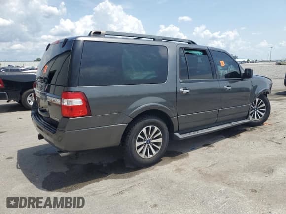 ✅ 2017 Ford Expedition Max XLT • VIN: 1FMJK1HT8HEA50903 • Lot: 55308035. Listed on Copart with 132,317 mi. Free auction sales archive from the USA and detailed vehicle history report at DreamBid. Image 3.