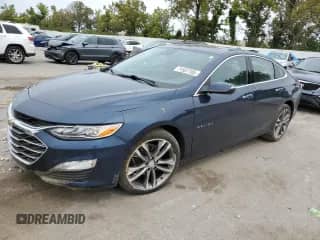 2019 Chevrolet Malibu Premier with VIN 1G1ZE5SX7KF123285, listed as a Copart auction lot 71507705 with 103,126 mi miles and Salvage title. Bid and sale history available at DreamBid. Image 1.