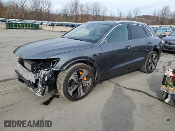 ✅ 2019 Audi e-tron Prestige • VIN: WA1VAAGEXKB006545 • Lot: 91778985. Wystawiony na Copart z przebiegiem 22 369 mil. Bezpłatny archiwum sprzedaży aukcyjnych z USA i szczegółowy raport historii pojazdu na DreamBid. Zdjęcie 1.