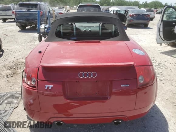 ✅ 2001 Audi TT • VIN: TRUUT28N711006626 • Lot: 57274185. Listed on Copart with 93,042 mi. Free auction sales archive from the USA and detailed vehicle history report at DreamBid. Image 6.