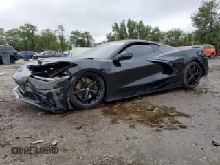 ✅ 2020 Chevrolet Corvette 2LT • VIN: 1G1Y72D46L5118948 • Lot: 80953945. Listed on Copart with 7,016 mi. Free auction sales archive from the USA and detailed vehicle history report at DreamBid. Image 1.