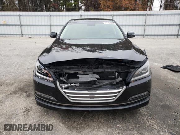 ✅ 2015 Hyundai Genesis 3.8L • VIN: KMHGN4JE7FU048853 • Lot: 85131584. Listed on Copart with 116,957 mi. Free auction sales archive from the USA and detailed vehicle history report at DreamBid. Image 5.