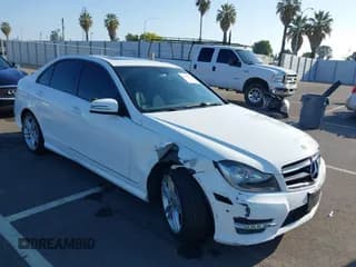 ✅ 2014 Mercedes-Benz C 250 Sport • VIN: WDDGF4HB6EA956276 • Lot: 42111034. Listed on IAAI with 90,396 mi. Free auction sales archive from the USA and detailed vehicle history report at DreamBid. Image 1.