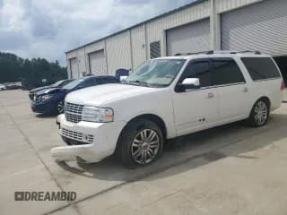 ✅ 2010 Lincoln Navigator • VIN: 5LMJJ3J51AEJ08105 • Lot: 57344845. Listed on Copart with 174,736 mi. Free auction sales archive from the USA and detailed vehicle history report at DreamBid. Image 1.