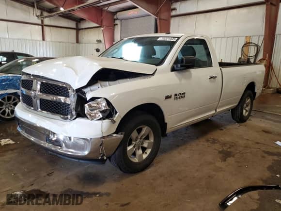 2016 Ram 1500 SLT with VIN 3C6JR7ET4GG135968, listed as a Copart auction lot 70221945 with 63,852 mi miles and Clean title. Bid and sale history available at DreamBid. Image 1.