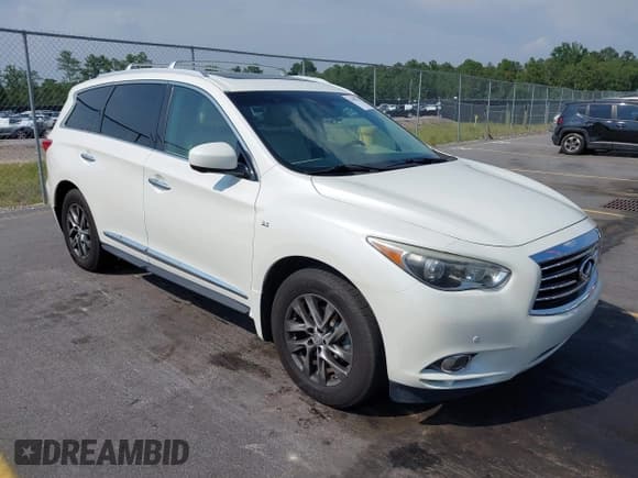 ✅ 2015 Infiniti QX60 • VIN: 5N1AL0MM7FC528582 • Lot: 42605161. Listed on IAAI with 175,017 mi. Free auction sales archive from the USA and detailed vehicle history report at DreamBid. Image 1.