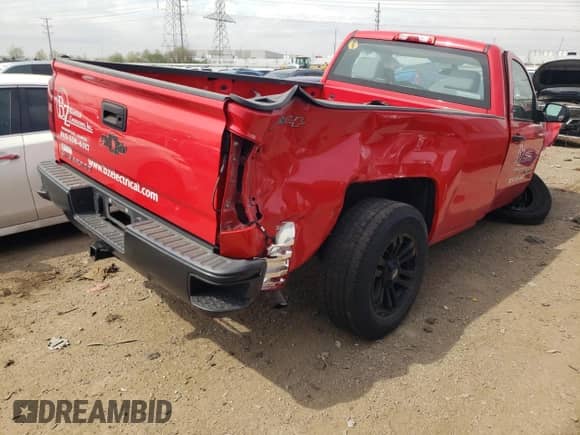 2016 Chevrolet Silverado 1500 Work Truck z VIN 1GCNKNEH5GZ336230, wystawiony jako Copart lot #50711384 z przebiegiem 101 069 mil mil oraz Szkoda całkowita • Salvage title. Historia ofert i sprzedaży dostępna na DreamBid. Obrazek 3.