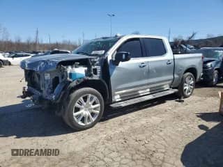 2023 Chevrolet Silverado 1500 High Country с VIN 2GCUDJED9P1123897, выставлен на аукционе Copart как лот 46908315 с пробегом 27 712 миль миль и Списание • Salvage title. История ставок и продаж доступна на DreamBid. Изображение 1.