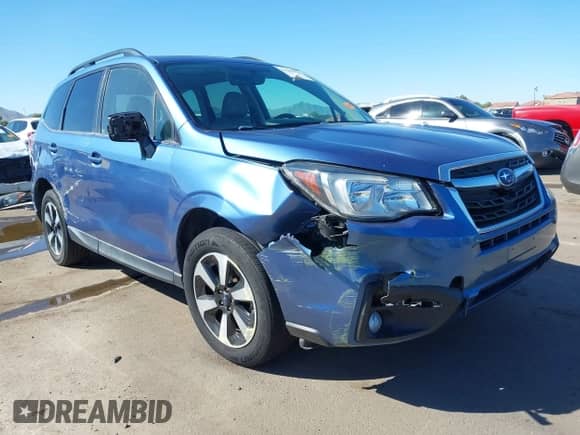 2017 Subaru Forester Limited with VIN JF2SJAJC0HH490412, listed as a IAAI auction lot 43388356 with 102,778 mi miles and . Bid and sale history available at DreamBid. Image 1.