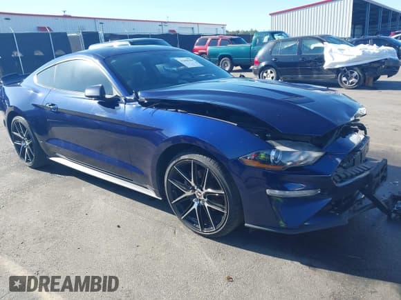 ✅ 2019 Ford Mustang EcoBoost • VIN: 1FA6P8THXK5178113 • Lot: 43690364. Wystawiony na IAAI z przebiegiem 78 980 mil. Bezpłatny archiwum sprzedaży aukcyjnych z USA i szczegółowy raport historii pojazdu na DreamBid. Zdjęcie 1.