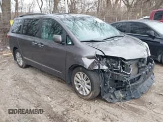 ✅ 2015 Toyota Sienna Limited • VIN: 5TDDK3DCXFS100341 • Lot: 41245558. Listed on IAAI with 114,854 mi. Free auction sales archive from the USA and detailed vehicle history report at DreamBid. Image 1.
