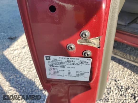 ✅ 2004 GMC Sierra 1500 SLE • VIN: 1GTEK14T64Z158936 • Лот: 52613305. Опубликован ранее на Copart с пробегом 100 797 миль. Бесплатный доступ к архиву аукционных продаж из США и подробный отчёт об истории автомобиля на DreamBid. Изображение 12.