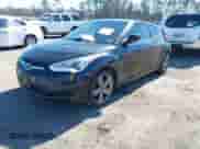 2012 Hyundai Veloster w/Black Int with VIN KMHTC6AD8CU046029, listed as a IAAI auction lot 41664151 with 163,523 mi miles and . Bid and sale history available at DreamBid. Image 2.