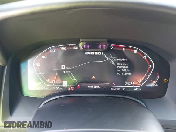 ✅ 2019 BMW 8 Series M850i xDrive • VIN: WBABC4C51KBU96588 • Lot: 43283984. Wystawiony na IAAI z przebiegiem 64 951 mil. Bezpłatny archiwum sprzedaży aukcyjnych z USA i szczegółowy raport historii pojazdu na DreamBid. Zdjęcie 7.