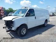 ✅ 2022 Chevrolet Express Cargo • VIN: 1GCWGAFP3N1199384 • Lot: 42524382. Listed on IAAI with 28,525 mi. Free auction sales archive from the USA and detailed vehicle history report at DreamBid. Image 2.