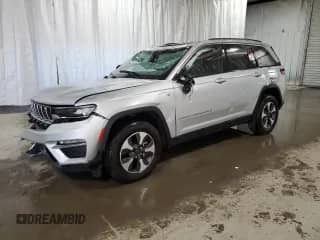 2023 Jeep Grand Cherokee with VIN 1C4RJYB69PC633402, listed as a Copart auction lot 89474715 with Not provided miles and Non repairable. Bid and sale history available at DreamBid. Image 1.