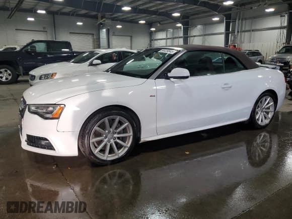 ✅ 2015 Audi A5 Premium Plus • VIN: WAUMFAFH0FN010281 • Lot: 84439845. Wystawiony na Copart z przebiegiem 88 284 mil. Bezpłatny archiwum sprzedaży aukcyjnych z USA i szczegółowy raport historii pojazdu na DreamBid. Zdjęcie 1.