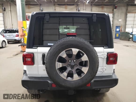 ✅ 2018 Jeep Wrangler Unlimited Sahara • VIN: 1C4HJXEG9JW164862 • Lot: 53991315. Listed on Copart with Not provided. Free auction sales archive from the USA and detailed vehicle history report at DreamBid. Image 6.