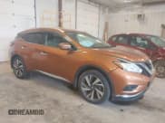 ✅ 2017 Nissan Murano SL • VIN: 5N1AZ2MH4HN102403 • Lot: 42450567. Listed on IAAI with 98,977 mi. Free auction sales archive from the USA and detailed vehicle history report at DreamBid. Image 1.