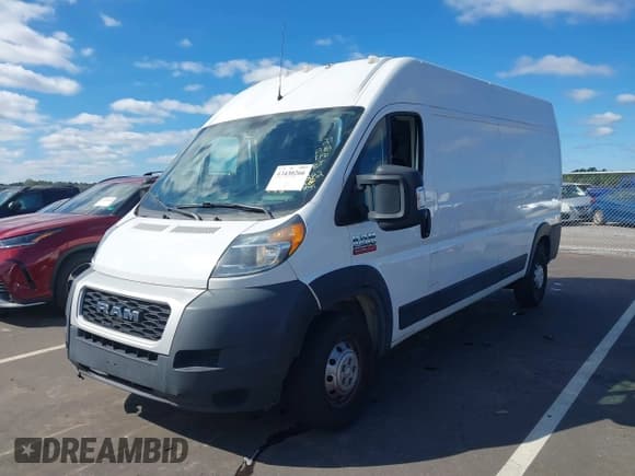 ✅ 2021 Ram ProMaster Cargo • VIN: 3C6LRVDG5ME530282 • Lot: 43430266. Listed on IAAI with 190,710 mi. Free auction sales archive from the USA and detailed vehicle history report at DreamBid. Image 2.