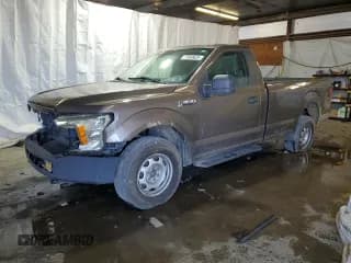 ✅ 2018 Ford F-150 XL • VIN: 1FTMF1E58JKC02097 • Lot: 71649625. Listed on Copart with 134,918 mi. Free auction sales archive from the USA and detailed vehicle history report at DreamBid. Image 1.