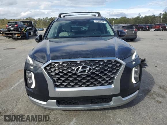 ✅ 2021 Hyundai Palisade Calligraphy • VIN: KM8R7DHE4MU228183 • Лот: 82527594. Опубликован ранее на Copart с пробегом 90 446 миль. Бесплатный доступ к архиву аукционных продаж из США и подробный отчёт об истории автомобиля на DreamBid. Изображение 5.