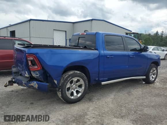 2019 Ram 1500 Big Horn with VIN 1C6SRFFT2KN689409, listed as a Copart auction lot 63072805 with 84,958 mi miles and Non repairable. Bid and sale history available at DreamBid. Image 3.