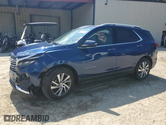 ✅ 2022 Chevrolet Equinox Premier • VIN: 2GNAXNEV4N6109259 • Lot: 70429745. Wystawiony na Copart z przebiegiem 76 313 mil. Bezpłatny archiwum sprzedaży aukcyjnych z USA i szczegółowy raport historii pojazdu na DreamBid. Zdjęcie 1.