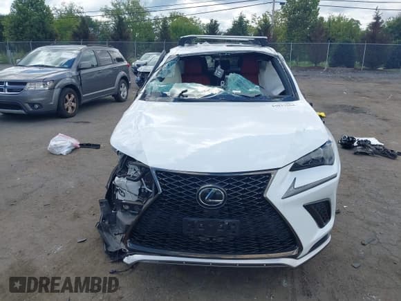 ✅ 2019 Lexus NX 300 • VIN: JTJBARBZ7K2214364 • Lot: 43037564. Listed on IAAI with 47,416 mi. Free auction sales archive from the USA and detailed vehicle history report at DreamBid. Image 13.