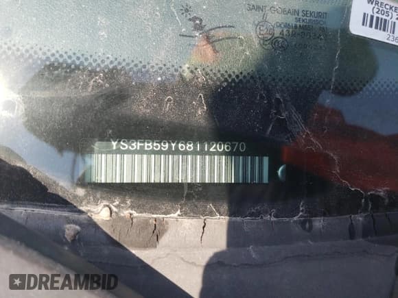 ✅ 2008 Saab 9-3 SportCombi • VIN: YS3FB59Y681120670 • Лот: 59237854. Опубликован ранее на Copart с пробегом 164 593 миль. Бесплатный доступ к архиву аукционных продаж из США и подробный отчёт об истории автомобиля на DreamBid. Изображение 12.