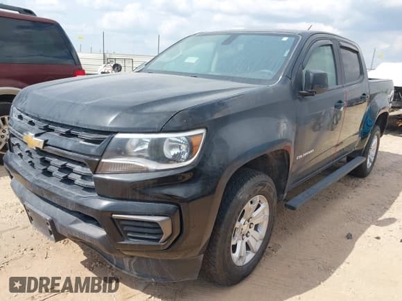 ✅ 2021 Chevrolet Colorado 2WD LT • VIN: 1GCGSCEN5M1103946 • Lot: 42105285. Listed on IAAI with 191,141 mi. Free auction sales archive from the USA and detailed vehicle history report at DreamBid. Image 2.