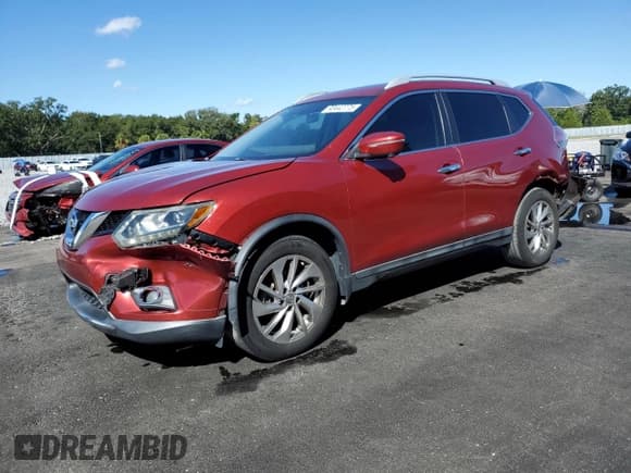 ✅ 2015 Nissan Rogue SL • VIN: 5N1AT2MT7FC769433 • Lot: 90442775. Wystawiony na Copart z przebiegiem 160 004 mil. Bezpłatny archiwum sprzedaży aukcyjnych z USA i szczegółowy raport historii pojazdu na DreamBid. Zdjęcie 1.