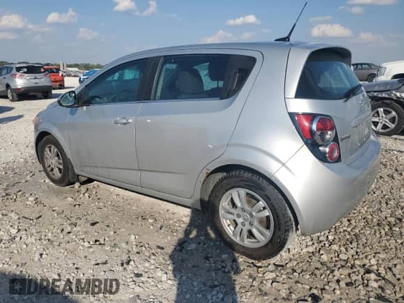 2012 Chevrolet Sonic LT with VIN 1G1JC6SB3C4200664, listed as a Copart auction lot 84406765 with 111,603 mi miles and Clean title. Bid and sale history available at DreamBid. Image 2.