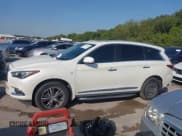 ✅ 2017 Infiniti QX60 • VIN: 5N1DL0MN0HC544034 • Lot: 43185862. Listed on IAAI with 126,436 mi. Free auction sales archive from the USA and detailed vehicle history report at DreamBid. Image 14.