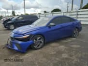 ✅ 2025 Hyundai Elantra SEL Sport • VIN: KMHLM4DG6SU056757 • Lot: 80873435. Listed on Copart with 934 mi. Free auction sales archive from the USA and detailed vehicle history report at DreamBid. Image 1.