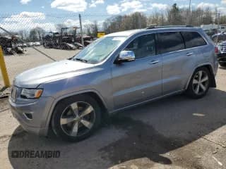 ✅ 2015 Jeep Grand Cherokee Overland • VIN: 1C4RJFCM3FC761831 • Lot: 51776185. Listed on Copart with Not provided. Free auction sales archive from the USA and detailed vehicle history report at DreamBid. Image 1.