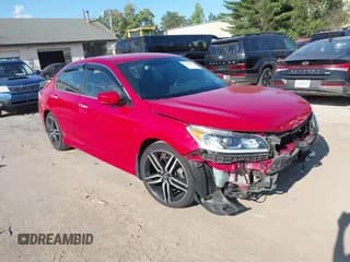 ✅ 2017 Honda Accord Sport • VIN: 1HGCR2F50HA220134 • Лот: 43118270. Опубликован ранее на IAAI с пробегом 98 863 миль. Бесплатный доступ к архиву аукционных продаж из США и подробный отчёт об истории автомобиля на DreamBid. Изображение 1.