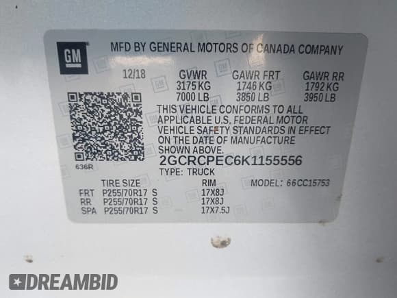 ✅ 2019 Chevrolet Silverado 1500 LT • VIN: 2GCRCPEC6K1155556 • Lot: 43700785. Wystawiony na IAAI z przebiegiem 111 172 mil. Bezpłatny archiwum sprzedaży aukcyjnych z USA i szczegółowy raport historii pojazdu na DreamBid. Zdjęcie 9.