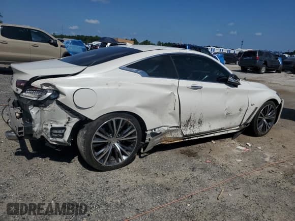 ✅ 2017 Infiniti Q60 Sport • VIN: JN1EV7EK1HM361903 • Lot: 68624295. Listed on Copart with 63,057 mi. Free auction sales archive from the USA and detailed vehicle history report at DreamBid. Image 3.