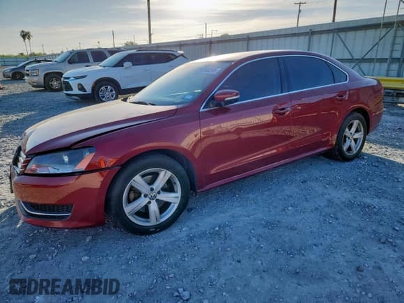 ✅ 2015 Volkswagen Passat SE • VIN: 1VWBT7A31FC052372 • Lot: 92348255. Listed on Copart with 214,257 mi. Free auction sales archive from the USA and detailed vehicle history report at DreamBid. Image 1.