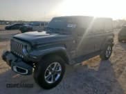 ✅ 2022 Jeep Wrangler Unlimited Sahara • VIN: 1C4HJXEG8NW164969 • Lot: 61671095. Listed on Copart with 64,263 mi. Free auction sales archive from the USA and detailed vehicle history report at DreamBid. Image 1.